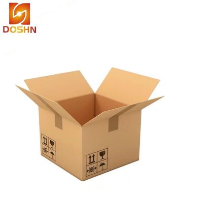 China Customized Recyclable Corrugated Packaging Cardboard Box Kraft Paper Cylinder Cardboard Box Mesin Kurling Paper Packaging Tube for sale