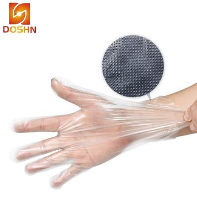 China Wholesale Cheap Bulk PE Clear Poly Powder Free Food Cleaning Disposable Plastic Gloves for sale