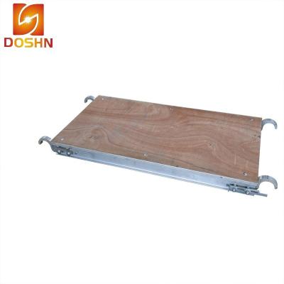 China Traditional Factory OEM Safe Easy Install Aluminum Scaffolding Parts For Ringlock Scaffold Walk Board for sale