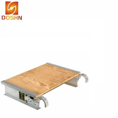 China Traditional Aluminum Board Board Walk Plywood Scaffolding System Hatch Aluminum Work Platform for sale