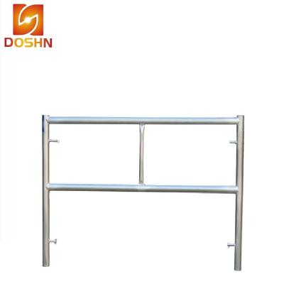 China Traditional Light and Convenient to Use Aluminum Plank for Scaffolding Frame Manson Step Walk Through H Frame Ladder Traverse Scaffolding for sale