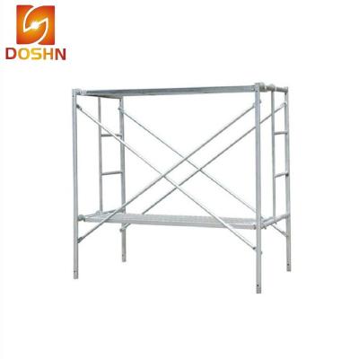 China Traditional Mason Frame Construction Scaffolding Manson Step Walk Through H Frame Ladder Pass Through Scaffolding for sale