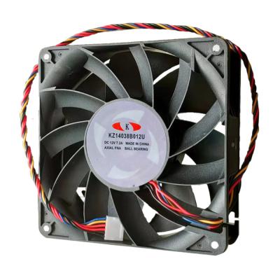 China Hot Sale 7500RPM 14038 14cm Fan DC12V 7.2A PWM Fans M20s M21s M31s Fans KZ14038B012U for sale