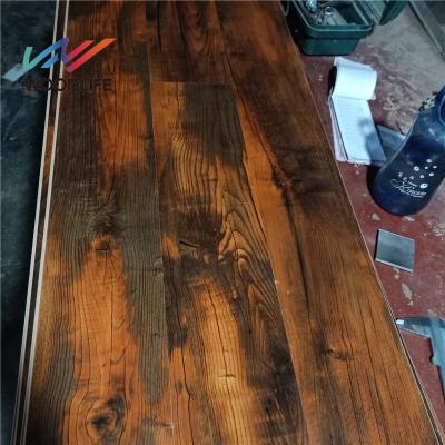 China Modern Hot Sales 7mm 8mm 12mm Laminate 100%Waterproof Flooring for sale