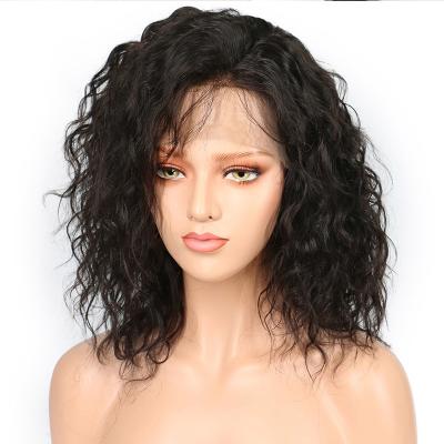 China Chinese Raw Body Wave Virgin Hair Wigs With Baby Hair Water Wave 250 Density HD 13X4 Lace Front Wigs Women 5X5 Closure Wig Wholesale for sale