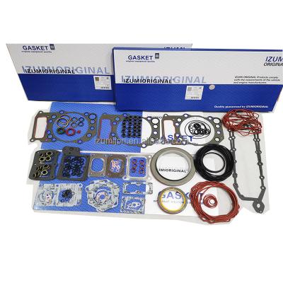 China 6D170 S6D170 Full Gasket KIT 6162-K2-1302 6162-K1-1302 For KOMATSU for sale