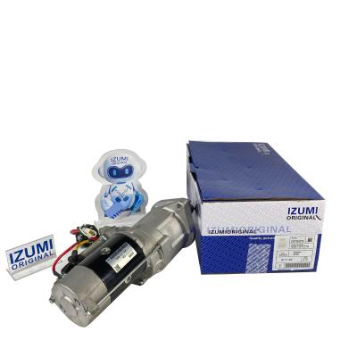 China 6D95 24V 11T 6KW Komatsu Starter  Swing Rotating Solenoid Valve zu verkaufen