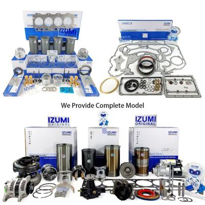 China Silver Black Liner Kit for CUMMINS QSX15 QSM11 ISG ISX15 QSZ13 VT28 Diesel Engine Parts for sale