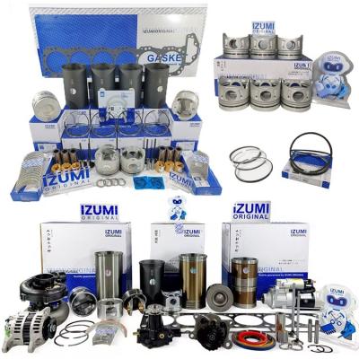 China Silver Black Liner Kit for IZUMI QSK19 QSK23 QSK25 QSK45 QSK50 QSK60 QSK78 Diesel Engine Parts for sale