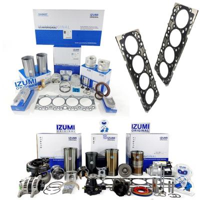 China IZUMI ORIGINAL QSB4.5 QSB102 Diesel Engine Parts Overhaul Kit Silver Black FOR CUMMINS for sale