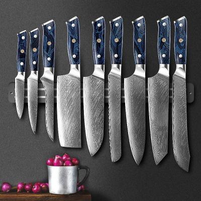 China OEM Stocked 67 Layer Damascus Chef Knife Blade Sashimi Slicer 8 Inch Universal Knife Cooking Knife for sale