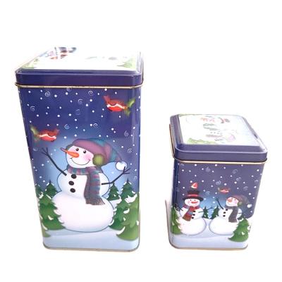 中国 High Quality Fancy Cake Rectangle Gift Tin Box For Cake Universal Safe Food Storage Tin Box 販売のため