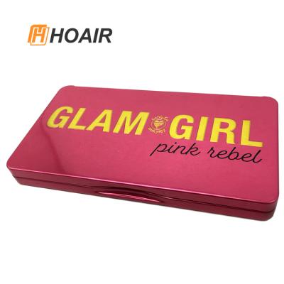 中国 Rectangular Tin Box For Eye Shadow Sealing Cosmetic Packaging 販売のため