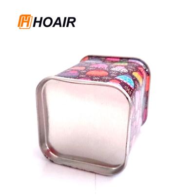 中国 Hot Sale Recycled Materials Tin Box Custom Tin Cans With Lids Metal Rectangular Metal Box 販売のため