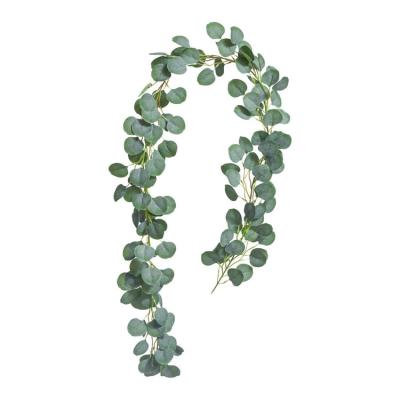 China Wedding Home Backdrop Layout Party Decoration Artificial Eucalyptus Garlands Greenery Garlands For Decor Wedding Home Event for sale