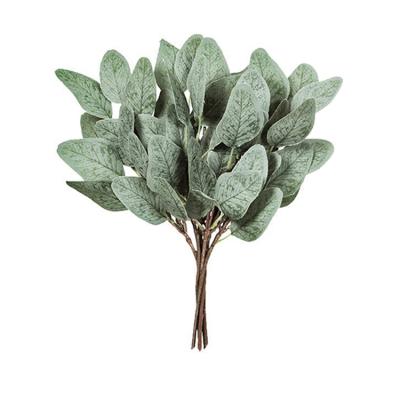 China Minimalist Artificial Eucalyptus Leaves Stems Eucalyptus Branches Garland Bulk Plants Amazon Hot Sellers for sale