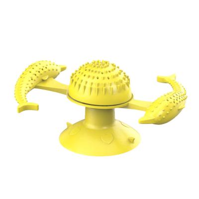 China Viable Cat Toys Spin Around Windmill Cat Scratching Face Windmill Pet Toy Turntable Cat Teasing Toys for sale