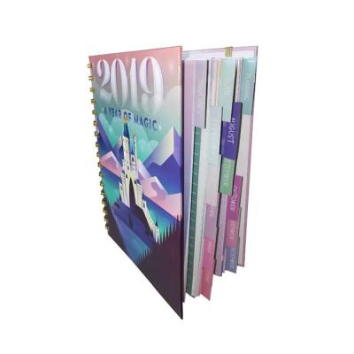 China 100% 2023 Day Customs Weekly Planner Organizer Agenda Notebooks Eco-Friendly Hardcover Book for sale