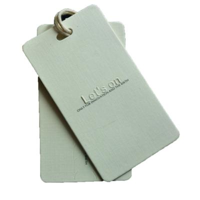 China Cheap Barcode T Shirt Hang Tags for sale