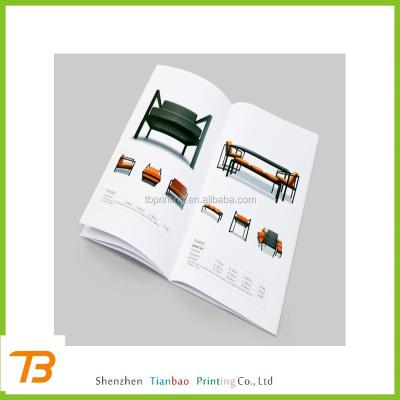 China Printing Catalog OEM Manufacturer Art Paper Furniture Catalog Design and Printing for sale