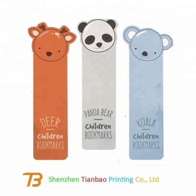 China China Cheap Custom Designed Printed Paper Bookmark for sale