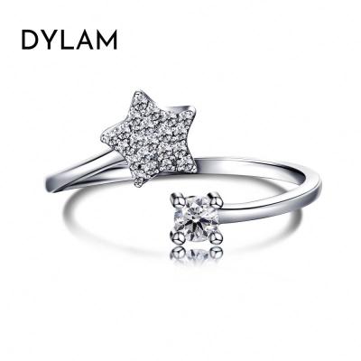 China CLASSIC Dylam Women Ring Set Woman Rings With Stone Wedding Couple Ring Engagement for sale