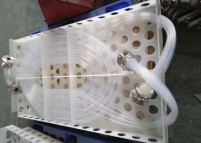 China 2.5m/S Finned Tube Coil Heat Exchangers , PVDF Ptfe Heat Exchanger zu verkaufen