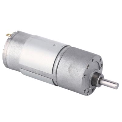 China Drip Proof GA37R555 12V 24V Brushed DC Motor For Toys 555 Gear Motor for sale