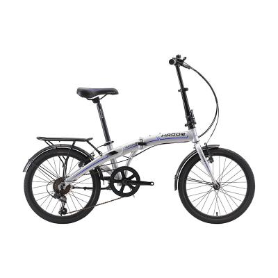 China New popular fasion 20/24 speed frame folding bike racing material bike 20 inch for sale