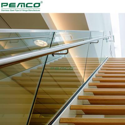 China The modern household indoor hotel stair u channel base shoe price the cast aluminum profile for glass balustrade for sale