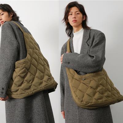 China 2022 Anti-wrinkle Vest Cargo Down Bag Custom OEM Logo Men Padded Multifunction Multipurpose Puff Vest Bag Quilted Sleeveless Stripper Jacket for sale