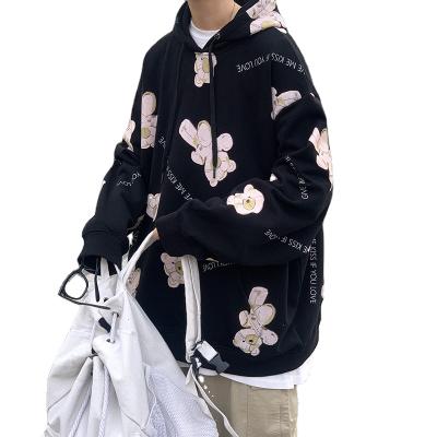 China Custom Men Sweatshirts Breathable Winter Unisex Thick Heavy Cotton Over Waist for sale