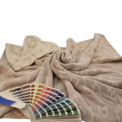 China High Quality Xingheng Blankets Manufacturer Folded Polyester Woven South Blanket 50*60 Korean 2022 Inches for sale