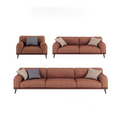 China Down Cushion Furniture Living Room Set Modern Corner Leather Sofa For Home for sale