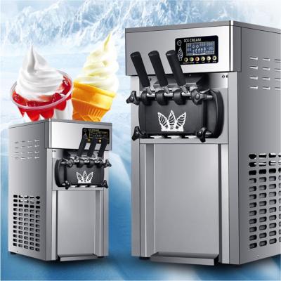 China High Output 3 Flavor Ice Cream Packing Machine High Productivity Stainless Steel Snack Food Factory Ice Cream Maker Machine for sale