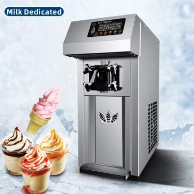 China Automatic Commercial Snacks Factory 1200w Ice Cream Machine Packaging Machine Soft Ice Cream Maker Machine for sale