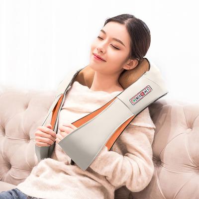 China Improve Circulation Neck And Shoulder Massager With 8 Carbon Fiber Massage Head for sale