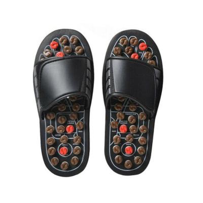 China Comfortable Acupressure Massage Slippers , Foot Massage Slippers Magic Paste Design for sale