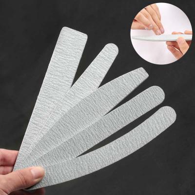 China Graue Farbnagelpflege bearbeitet Sandpapier-Nagelfeile-Größe 18 x 2 x 0.4cm für Finger-Sorgfalt zu verkaufen