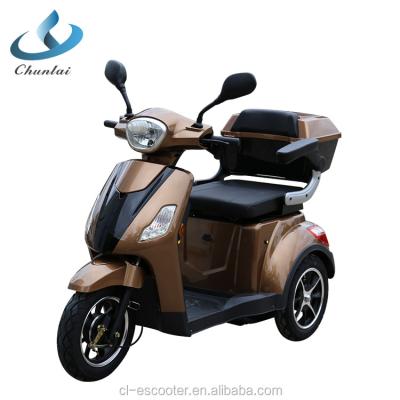 China 24V 500W 3 wheel low speed EEC approved electric scooter for 3.0-10 disabled for sale