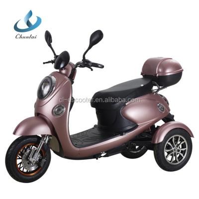 China Hot Selling Chunlai 60V 20A 3 Wheel Electric Tricycle Scooter For Adults 3.0-10 for sale