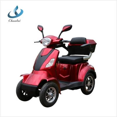 China fat tireelectric tricycle mobility 4 wheel for adult Front Tyre: 3.0-8 Rear Tire: 3.0-10 for sale