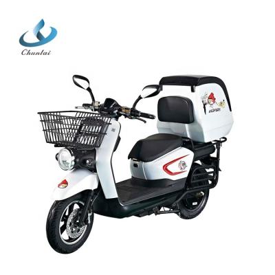 China Big Power Electric Scooter Cargo 2000W Electric Motorcycle Fast Food Delivery for sale