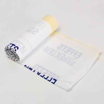 China Heavy Duty Household On Roll Disposable PE Plastic Kitchen Drawstring 13 Gallon Color Garbage Waste Bags for sale