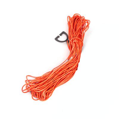 China Eco-friendly durable wearproof nylon measuring rope with ring handle for sale