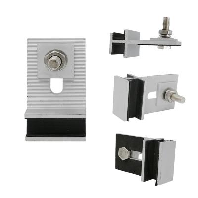 China Anodizing Facade Cladding Support System Wall Mounted Aluminum Clips for sale