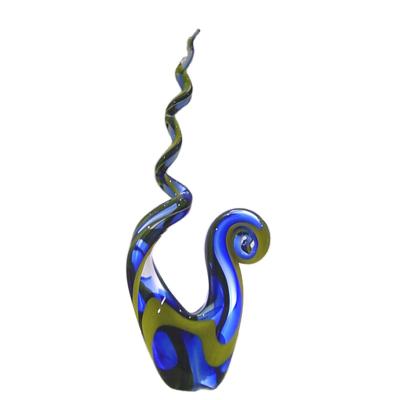 China Europe Hand Blown Glass Figurine For Home Decorative Gifts Art Murano Glass Sculptures for sale