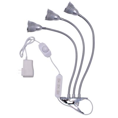 China Seed Starting Free Shipping LED Grow Light Plant Lamps Flexible Flowering Garden Clamp Hot Sale Grow Light for sale