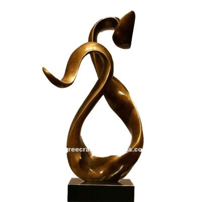 China China Wedding Decoration Abstract Metal Sculpture for sale