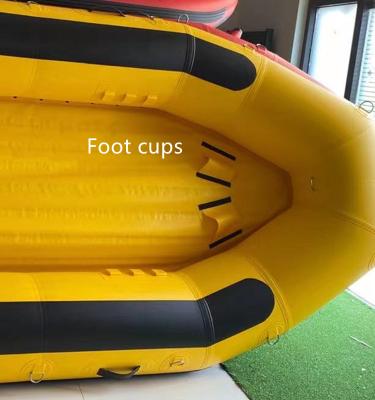 China pvc rowing boat 430cm 0.90mm whitewater haul boat pvc boat for sale